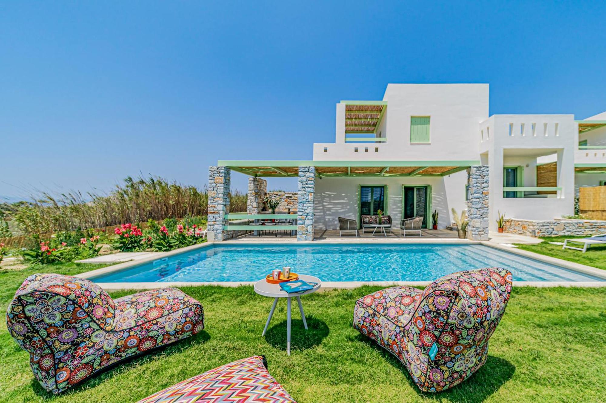 Plioni Villas & Suites Mikri Vigla Exterior foto